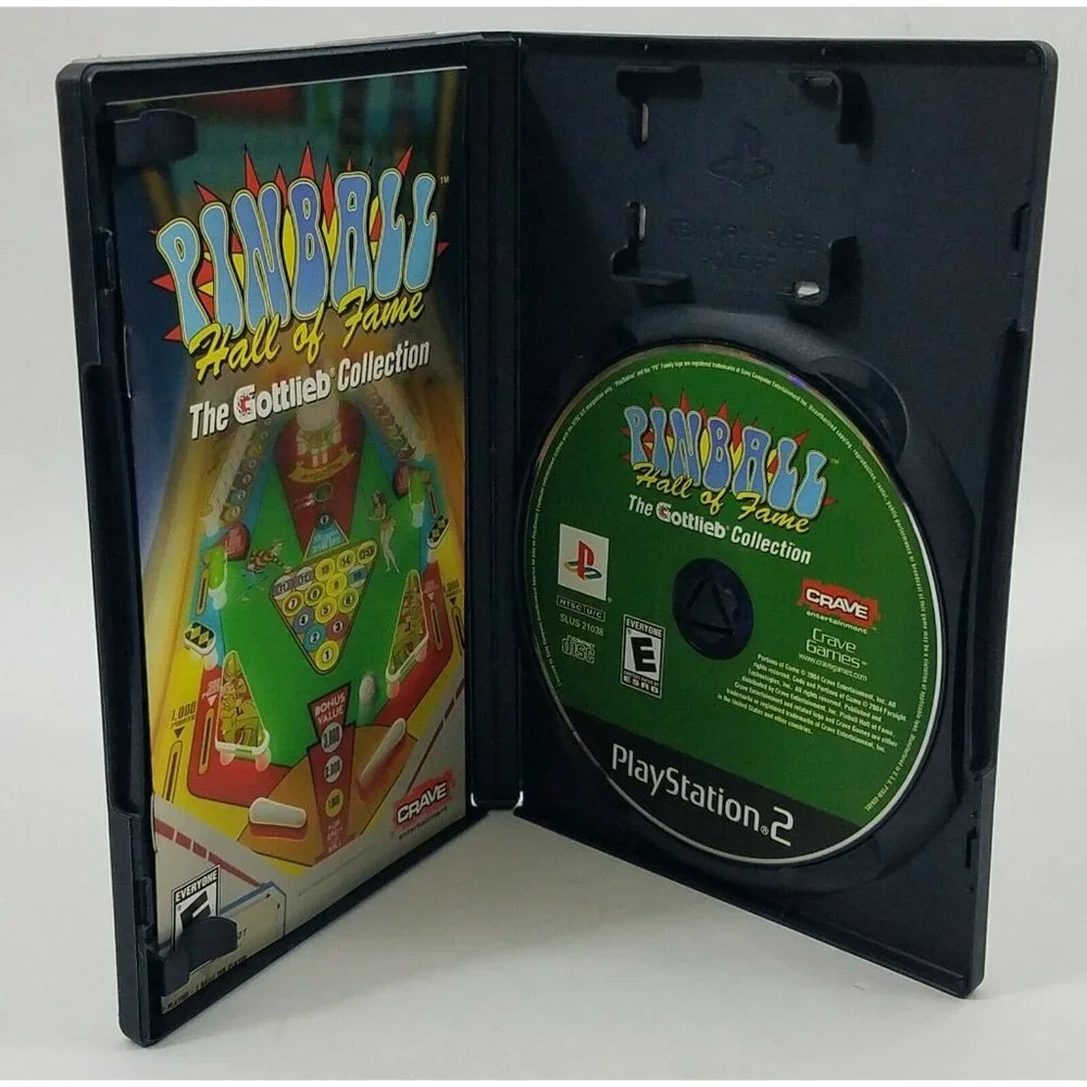 Pinball Hall of Fame The Gottlieb Collection PS2 Sony PlayStation 2 Complete